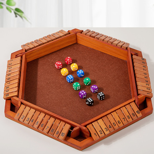 Hot bán sáu mặt lật cờ bận rộn Hội Đồng Quản trị Montessori Gia đình vui vẻ Hội Đồng Quản trị Trò chơi giáo dục đồ chơi bằng gỗ cho trẻ em - Product Image 2