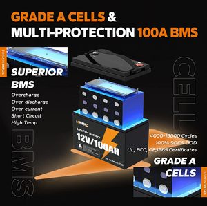 カスタム充電式12v200ahリチウム<span class=keywords><strong>Lifepo4</strong></span>バッテリー100ah200ah300ahリチウムイオンバッテリーパック - Product Image 2