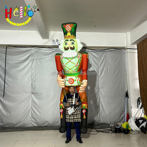 BONJOUR Costume de Noël Gonflable Marche Marionnette Parade <span class=keywords><strong>Casse</strong></span>-<span class=keywords><strong>Noisette</strong></span> Gonflable <span class=keywords><strong>Soldat</strong></span> - Product Image 2