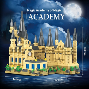 Vente flash : Blocs <span class=keywords><strong>de</strong></span> construction hibou intellectuel, casse-tête, jouets d'assemblage difficiles, cadeaux sur le thème d'Hogwarts pour garçons - Product Image 5
