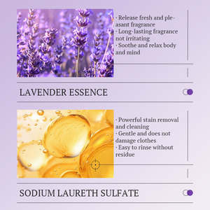 KORMESIC - Cápsulas de Gel de Lavandería con Aroma a Lavanda, 30 Unidades, Detergente de Limpieza Profunda para el Hogar, Cápsulas de Detergente Suave - Product Image 3
