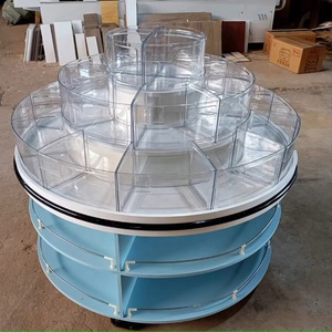 Sáng tạo kim loại kẹo kệ trưng bày Vòng Snack đứng giải trí thực phẩm lưu trữ tủ trưng bày cho siêu thị cửa hàng bán lẻ - Product Image 2