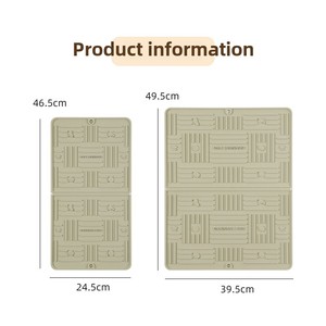 Wholesale Non-Slip & Heat Resistant Dish Drain Pad <b>Silicone</b> Drying <b>Mat</b> for Kitchen Counter Sinks Drawer Liner - Product Image 5