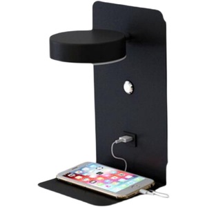 Luminaires modernes avec chargeur USB sans fil, lampe de lecture LED portable <span class=keywords><strong>pour</strong></span> tête de lit, applique murale, panneau lumineux rétroéclairé de nuit - Product Image 1