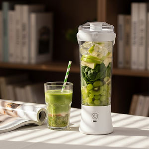 Mini mixeur portable sans fil rechargeable pour fruits, légumes, smoothies, milkshakes, mélange rapide, nettoyage facile, cuisine, extérieur - Product Image 1