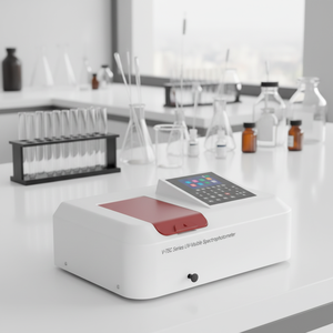 Spectrophotomètre UV-Visible de laboratoire à bande passante spectrale de 90-1100 nm, résolution de longueur d'onde de 2 nm - Product Image 1