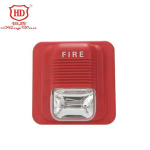 Sirène piézoélectrique d'alarme incendie 24 volts avec lumière et <span class=keywords><strong>son</strong></span> d'urgence, prix d'usine - Product Image 5