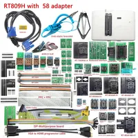 Programmateur universel RT809H EMMC-Nand FLASH extrêmement rapide + 58 adaptateurs complets + câble Edid AVEC CÂBLES EMMC-Nand