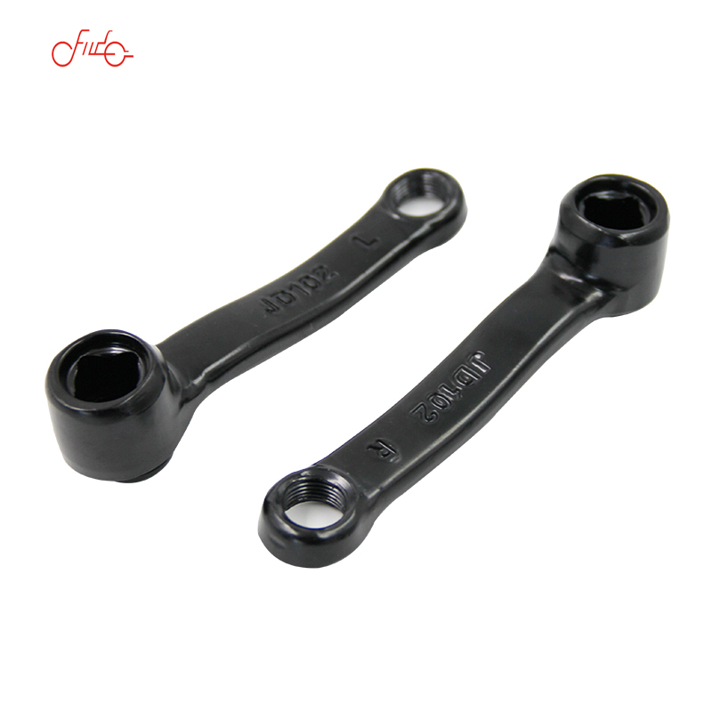Cycling Repair PartIron material Bicycle left and right Crank Arm 89mm /102mm/114mm/127mm Mountain Bike Crankset