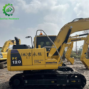 Excavadora Komatsu PC120 mediana usada, excavadora sobre orugas a la venta - Product Image 5