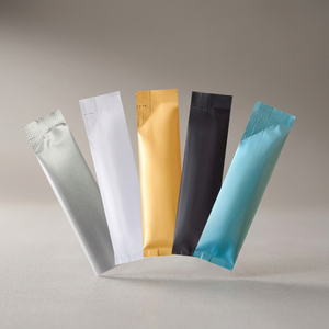 Bolsa de Embalaje de Plástico Mylar Pequeña con Sellado de 3 Lados, Bolsa Plana Desechable de Papel de Aluminio para Empacar Café y Té - Product Image 1