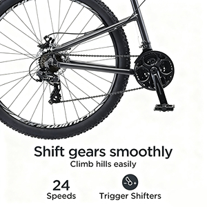 Bicicleta de Montaña Unisex de Acero con Alto Contenido de Carbono, 26/27.5 Pulgadas, con Horquilla de Aluminio para Ciclismo al Aire Libre, Mtb-025 - Product Image 4