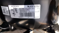 CE Harga murah kualitas tinggi asli 1Hp Compressor R404A 220V 60HZ kompresor kulkas untuk pendingin Freezer