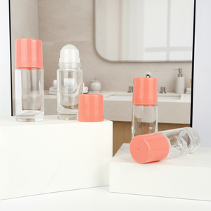 Flacon à bille en verre pour huile essentielle, parfum, déodorant, emballage cosmétique, 30 ml/50 ml - Product Image 1