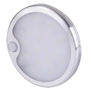 12v 5w Magnetica pir sensore di movimento under cabinet puck luce senza fili di luce armadio Puck Luce