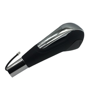 Chevrolet Sonic Trax Gear <b>Shift</b> <b>Knob</b> Black Silver Ergonomic Plastic Car Gear <b>Knob</b> - Product Image 1