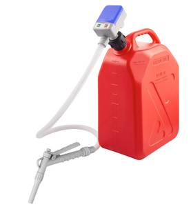 FCC EMC Manual Nozzle <b>Battery</b> Powered Fuel Transfer <b>Pump</b> Speedy Adaptable Sturdy Plastic Cordless Diesel Kerosene Transfer <b>Pump</b> - Product Image 3