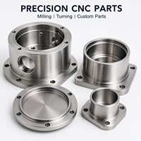 Pièces métalliques CNC en acier inoxydable sur mesure, fraisage de précision pour service de fabrication et d'usinage