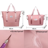Nouveau sac de sport de voyage personnalisé en gros, sac de yoga pliable, grande capacité, imperméable, de haute qualité, sac de sport de plein air
