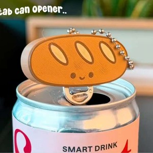 Nouveauté : Porte-clés décapsuleur en forme d'aliment imprimé en 3D, décapsuleur portable pour canettes de soda et de boisson, porte-clés amusant, cadeau décoratif - Product Image 5