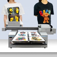 LSTA2A1-937 2022 Chine Haute-vitesse 6590 6090 10/11/12 Multicolore 2 Têtes D'impression T-shirt Texjet Textile DTG Tissu Imprimante Machine