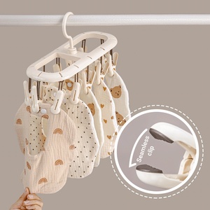 Tendedero Plegable de Plástico con 20 Pinzas para Corbatas, Ropa Interior y Calcetines - Ecológico y Ahorra Espacio - Product Image 4