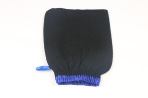 Guanto biodegradabile in viscosa in fibra di viscosa esfoliante guanto per la pulizia del corpo Spa guanto in fibra di viscosa per pulire il guanto per esfoliazione pulito - Product Image 2