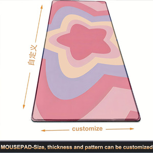 แผ่นรองเมาส์ขนาดใหญ่พิเศษ แผ่นรองโต๊ะที่สร้างสรรค์และเรียบง่าย แผ่นรองคีย์บอร์ดคอมพิวเตอร์ แผ่นรองเมาส์ที่ปรับแต่งได้ แผ่นรองเมาส์สำหรับเล่นเกม - Product Image 3