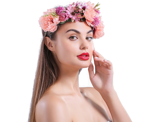 Delle Donne del commercio all'ingrosso Accessori Per Capelli Da Sposa In Tessuto Regolabile Corona Corona Fascia Artificiale Ghirlande di Fiori Per Le Ragazze - Product Image 6