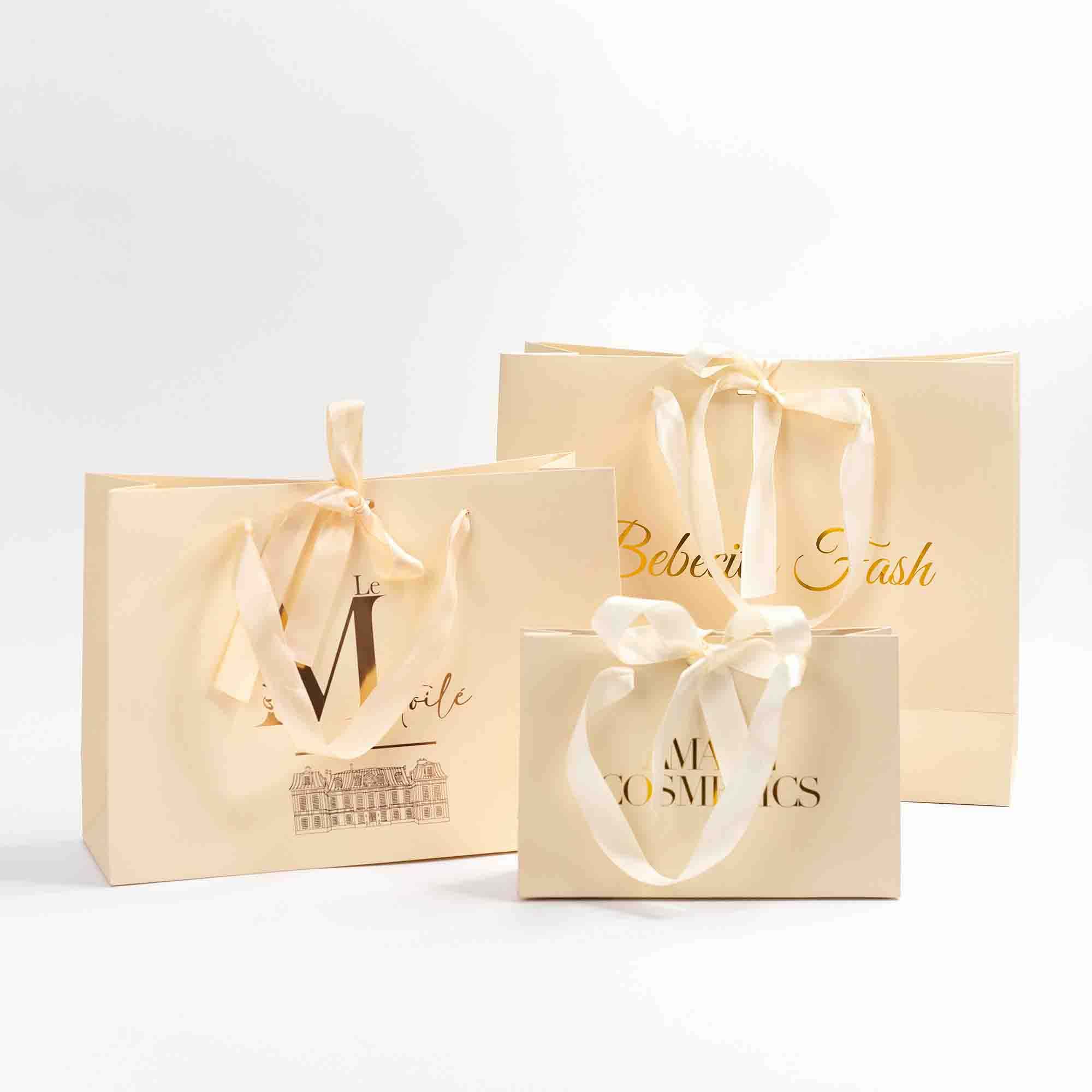 Peach (1 side 1 color foil logo)