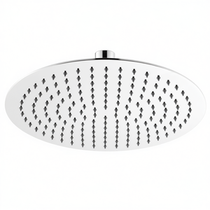 Cabezal de Ducha Redondo Ultra Delgado de Acero Inoxidable, 350 mm de Diámetro, Tipo Lluvia, Montaje en Techo - Product Image 3