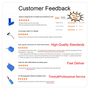 Có thể sạc lại hình trụ 3.7V 1000mAh 18500 3.6V Lithium Li-ion pin cho ánh sáng điều khiển từ xa xe đua - Product Image 4