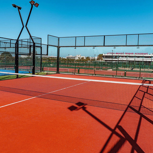 Gazon artificiel professionnel pour terrains de sport, en polyester, couleur rouge LFL, pour intérieur et extérieur. - Product Image 6