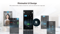 Fanvil I67 - Videoportero SIP con Reconocimiento Facial, Anti-Spoofing, Cámara de Doble Lente de 2MP, Pantalla Táctil de 7 Pulgadas, IP66, IK07