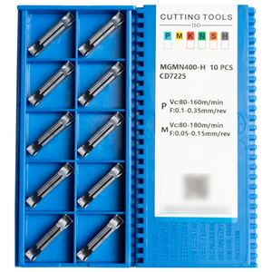 優れた価格のPVDグルービング切削用超硬インサート MGMN400-<span class=keywords><strong>H</strong></span> MGMN300-<span class=keywords><strong>H</strong></span> CNC旋盤用 鋼・ステンレス鋼 長寿命 - Product Image 1