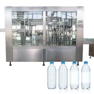 Lini Produksi Air Minum Botol Lengkap Otomatis Penuh/Mesin Pengisi Kaleng/Mesin Pengisi Anggur Minuman Keras
