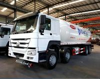 Nouveau camion-citerne GPL Sinotruk HOWO 8x4, 25000 litres, camion-citerne GPL à benne basculante, norme ASME, camion de transport de gaz de pétrole liquéfié