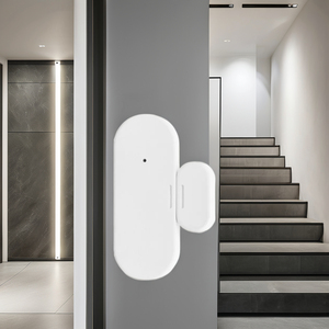 Tuya ZigBee cửa thông minh cảm biến từ tính không có lỗ cảm biến an ninh cho Alexa & Google nhà PC & ABS vật liệu tương thích Wifi mạng - Product Image 5