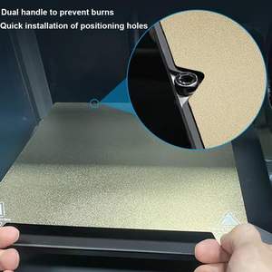 Hoja PEI texturizada de 235x235mm y placa de construcción PEO suave para K1 Ender 3 V3 SE KE S1 Pro V2 Neo <span class=keywords><strong>Sovol</strong></span> SV05 <span class=keywords><strong>SV06</strong></span> SV07 - Product Image 2