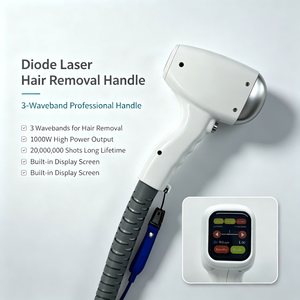 Máquina de Depilación Láser 3 en 1 con Diodo de 3 Ondas 755 808 1064nm, Enfriamiento TEC, Rejuvenecimiento de la Piel, Eliminación de Tatuajes - Product Image 3