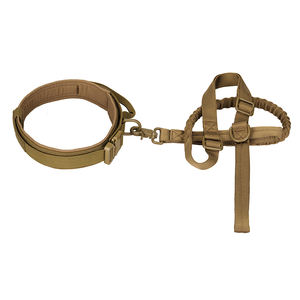 Collier tactique réglable personnalisé de haute qualité avec poignée en PVC laisse robuste collier d'animaux fournitures de chasse - Product Image 4
