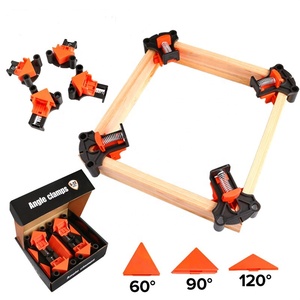 Serre-joints d'angle réglables en plastique pour le travail du bois, 4 pièces, 60/90/120 degrés, fixation rapide - Product Image 2