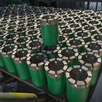 Foret diamanté impregné NQ3 haute résistance pour carottage en trous profonds avec conception de matrice à couronne haute