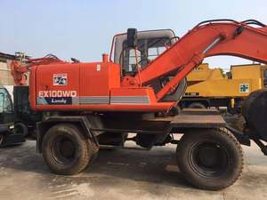 รถขุดล้อยางมือสอง HITACHI EX100WD ราคาถูก ประสิทธิภาพเยี่ยม รถขุดล้อยางมือสอง HITACHI ขาย - Product Image 2