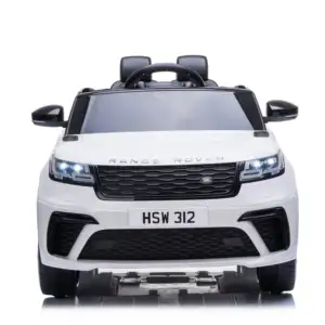 Игрушечный автомобиль Range Rover Velar с дистанционным управлением для детей, аккумулятор с электроприводом, поездка на автомобиле, детский дизайн, новинка, 2021 г.