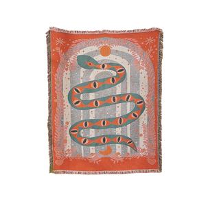 Couverture de Camping en plein air de serpent transfrontalier jeter motif géométrique étoile <span class=keywords><strong>peinture</strong></span> suspendue pour <span class=keywords><strong>Amazon</strong></span> cadeau couverture taille personnalisée - Product Image 6