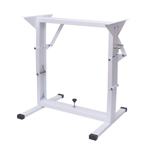 <b>Adjustable</b> RV <b>Table</b> Frame Metal Folding <b>Legs</b> Lightweight <b>Height</b> <b>Adjustable</b> For Camping Outdoor Use - Product Image 1