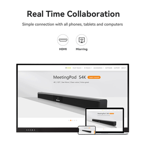 2025 nuovo Display Touch di grandi dimensioni lavagna 4k pannello piatto interattivo con funzioni Smart <span class=keywords><strong>AI</strong></span> per il piano di lezione della scuola di istruzione - Product Image 3