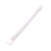 Angitu Full White SF750 450 RMi RMx Tipo 4 PSU Sata y 4Pin IDE Cable de alimentación
