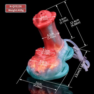 NNSX Nuevo Estilo Juguete Sexual de Silicona con Control Inalámbrico, Vibrador Strapon con Textura para Estimular la Próstata y el Clítoris - Product Image 6